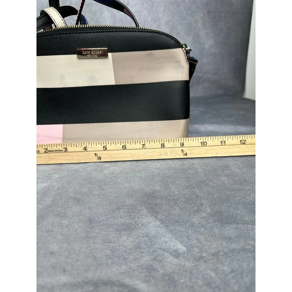 Kate Spade colorblock multi color Crossbody sling purse *has flaws